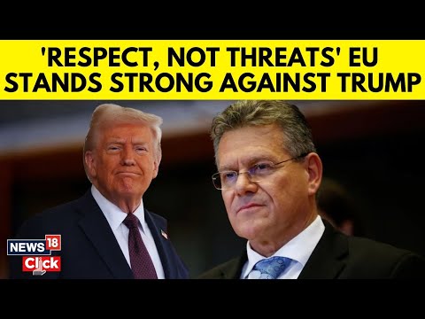 After Trump's 50% Tariff Warning, EU Demands Trade Deal Based On 'Respect', Not 'threats' | N18G