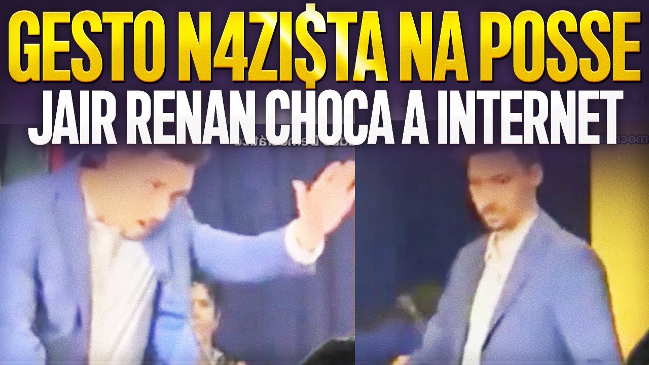 GESTO ABSURDO! JAIR RENAN BOLSONARO NA POSSE DE VEREADOR EM BALNEÁRIO CAMBORIÚ CAUSAM INDIGNAÇÃO!