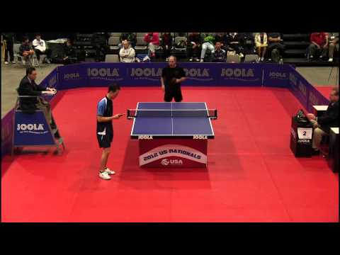 Men's Singles QF: Timothy Wang vs. Daniel Seemiller - 2012 US National Championships