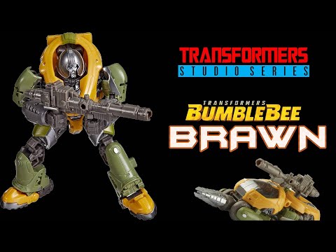 Transformers Studio Series Bumblebee Movie Deluxe BRAWN Review