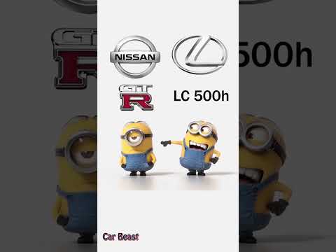 Nissan GTR 34 vs Lexus LC 500h funny #car #automobile #luxurycar #asmr #tiktok #gtr #fyp #funny #gt
