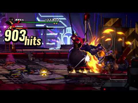 Streets of Rage 4 - Stage 10  + Cursed Arcade Full Combo Mania+ Axel Rank S Perfect 210k v8