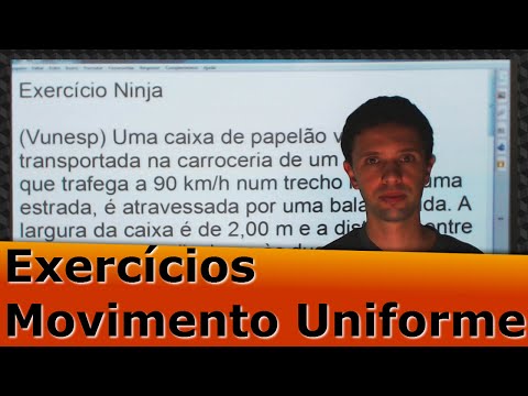 Movimento Uniforme – Três Exercícios de Movimento Uniforme