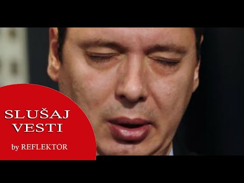 TUGA, PREMIINUO JE, Aleksandar vučić u SUZZAMA