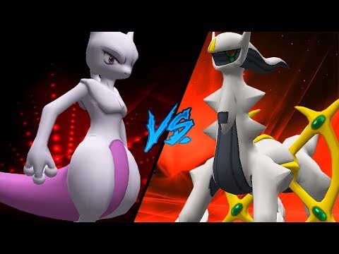 Minecraft: Ponte Pokemon - MEWTWO VS ARCEUS PERFEITO IMORTAL