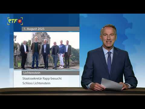 Stippvisite auf Schloss Lichtenstein: Staatssekretär Rapp besucht Märchenschloss