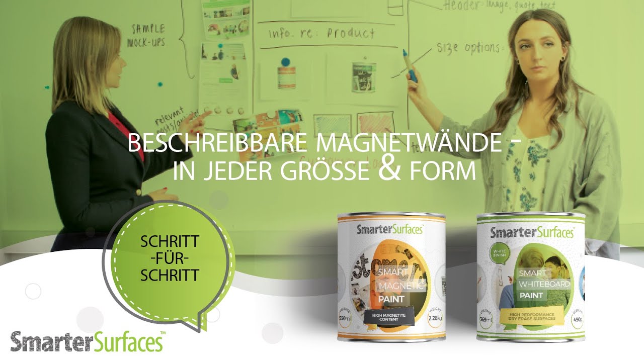 Installation der Smart magnetischen Whiteboard Farbe