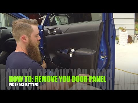 Subaru Impreza 08+ Door panel removal