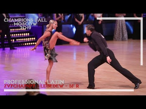Pavel Zvychaynyy - Oxana Lebedew, GER | 2019 Champions' Ball Moscow - WDC Pro Latin - SF Rumba