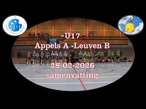 Korfbal U17 Appels A - Leuven B  28-02-2026