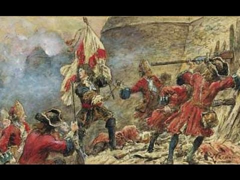 British battle victories over the Spanish: 1718 - 1727