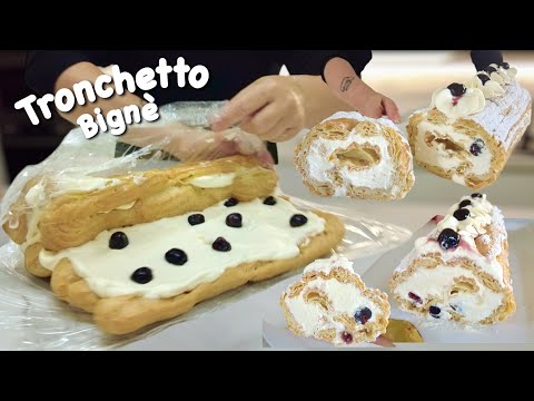 ROTOLO BIGNÈ Tronchetto di Pasta Choux di Tutti a tavola