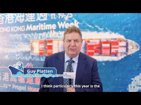 Hong Kong Maritime Week 2023 Highlights from Mr Guy Platten