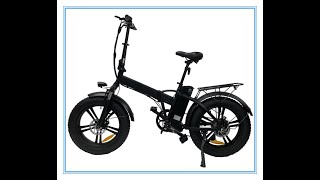 How to fold & unfold EB07 Ebike?