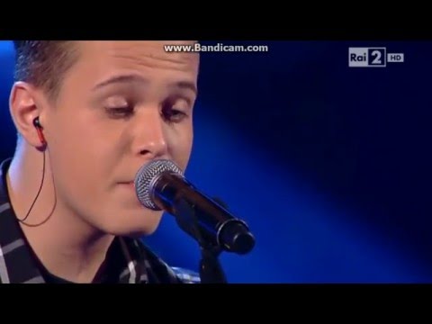 Joe Croci - The Sound Of Silence [The Voice Of Italy 2016 - LiveShow]