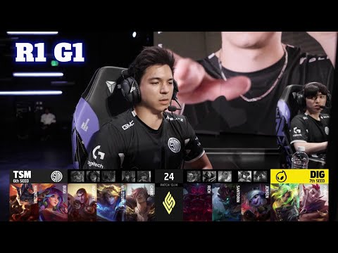 TSM vs DIG - Game 1 | Round 1 Playoffs S13 LCS Summer 2023 | TSM vs Dignitas G1 full