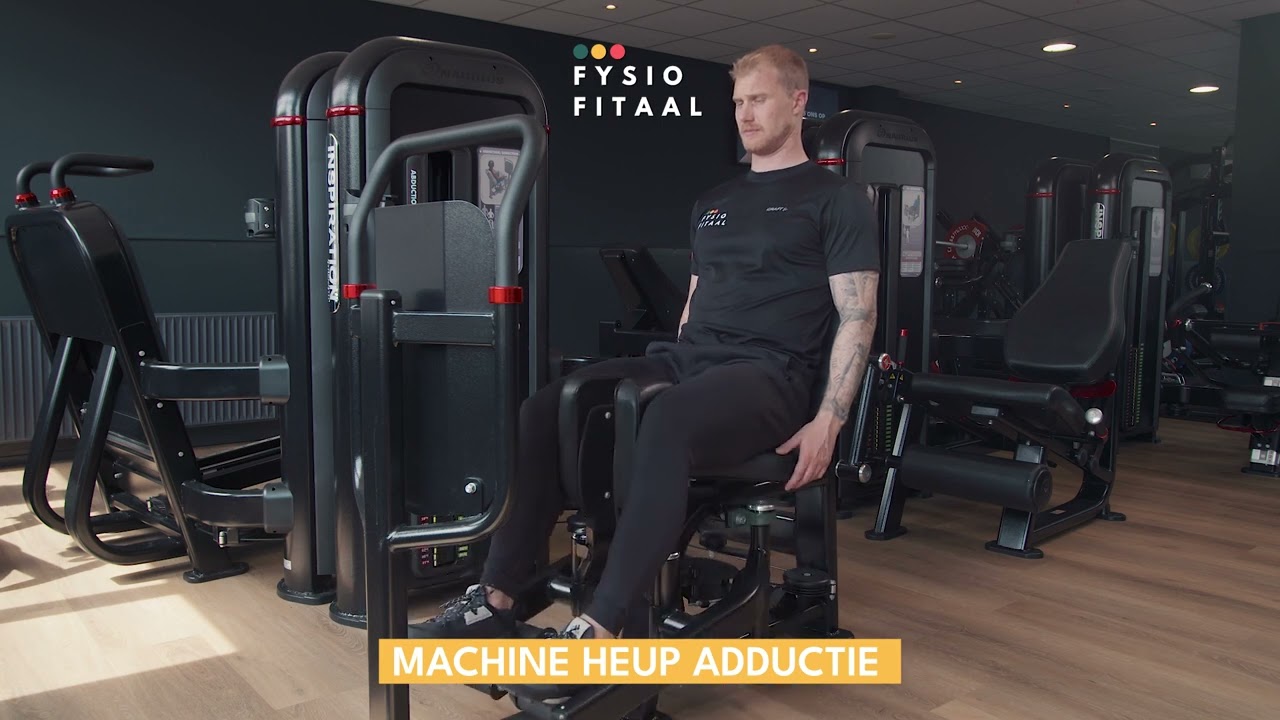 Video thumbnail: Machine heup adductie — instructievideo