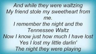 Leonard Cohen - Tennessee Waltz Lyrics