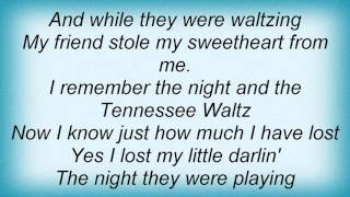 Leonard Cohen - Tennessee Waltz Lyrics