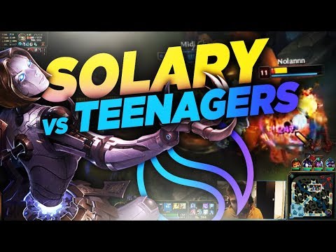 TEAM SOLARY VS TEENAGERS | BLACKPILLS CUP DEMI FINALE GAME 1