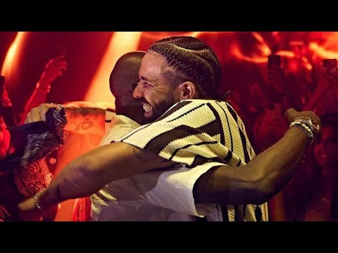 Heartwarming Drake and Black Coffee😍