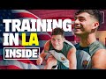 TRAINING SESSION + WELCOME PARTY IN LA ?❤️ | INSIDE TOUR (day 2)