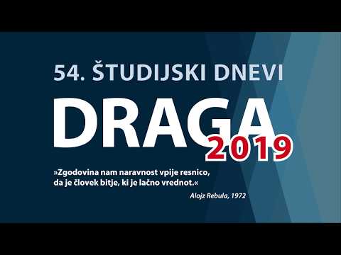 Draga 2019:  ddr. Evgen Bavčar -  SLOVENSTVO IN EVROPA