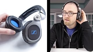 Video thumbnail for Sennheiser HD8 DJ Headphones Unboxing & Overview by Unbox Therapy
