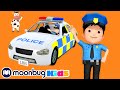 Police Song LBB Songs Learn With Little Baby Bum Nursery Rhymes Moonbug Kids