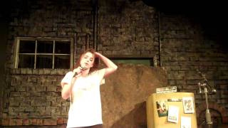 Maggie at the Living Room