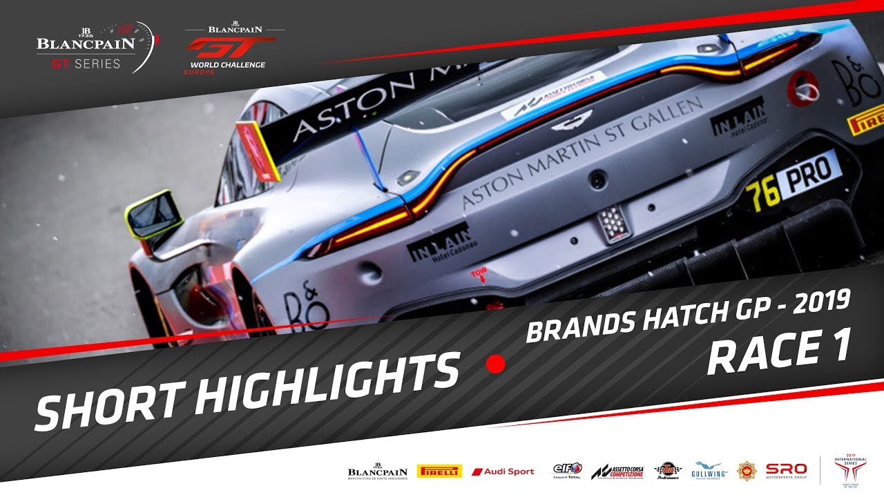 RACE 1 - Highlights - Blancpain GT World Challenge Europe 2018