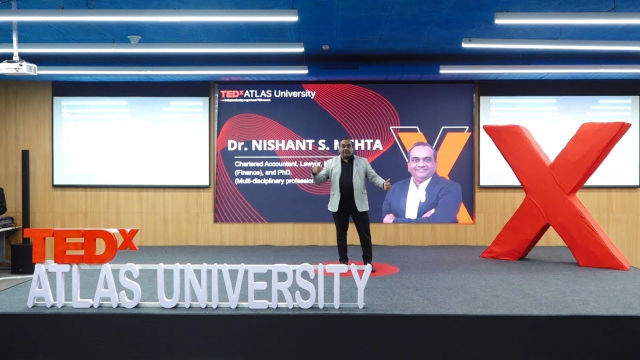 Recalculating Life: From Challenges to Success | Dr Nishant S Mehta | TEDxATLAS University