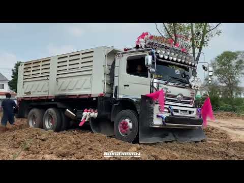 Hino P11c 320แรงม้า ปั้มสาย กะบะสามมิตร เสียงเร้าใจมากเลยครับ