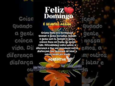 Vídeo: Mensagens bom dia domingo: frases e dúvidas