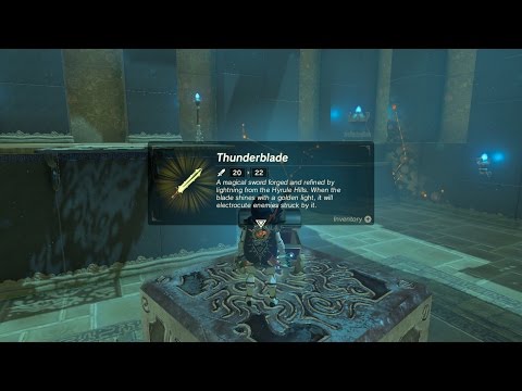 The Crowned Beast Quest Shrine and Ancient Trifecta + Thunderblade