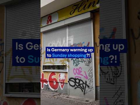Germany's strict Sunday shopping laws are changing | DW News