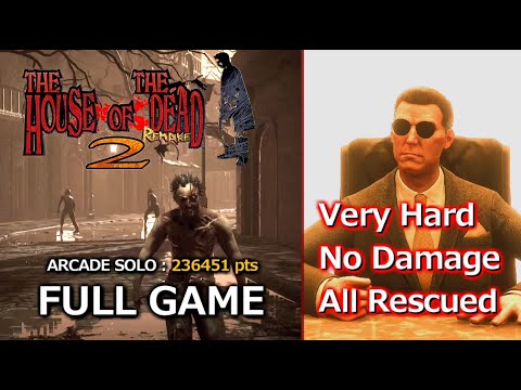 The House of the Dead 2 :Remake  Very Hard, No Damage, All Civilians Rescued, Special Agent
