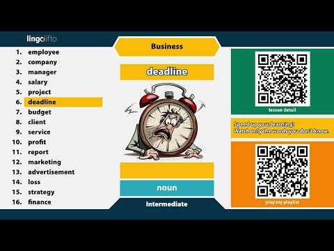 Master 16 Essential Business English Words 💼 | Intermediate Vocabulary | Definitions & Examples