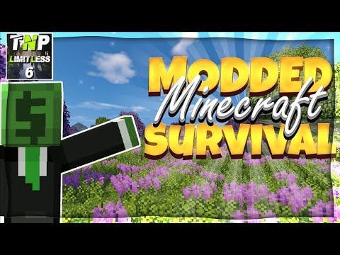 GMoneyy - LIVE - Modded Minecraft Multiplayer SMP WITH VIEWERS - TNP Limitless 6 !blerp