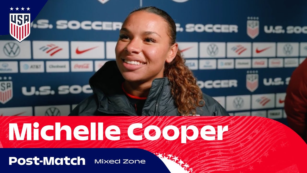 Michelle Cooper Recaps USWNT vs. New Zealand | "Being Part Of This Team Is Exciting" | Interview