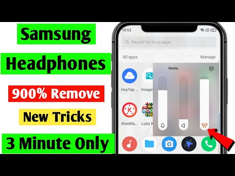 How to remove Headphones Symbol in Samsung | headphones Symbol problem solution