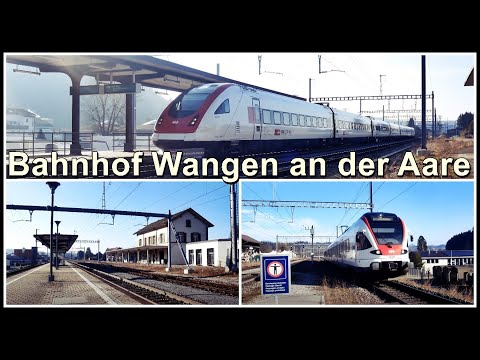 Bahnhof Wangen an der Aare, Kanton Bern, Schweiz 2022