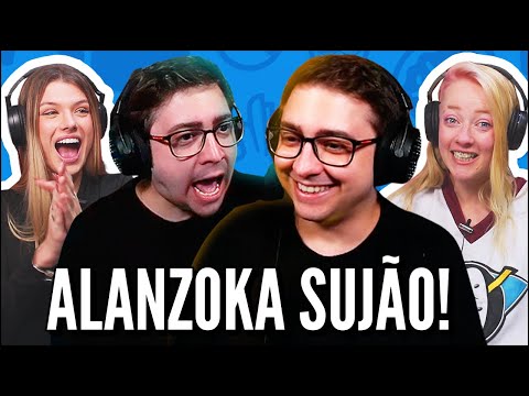 TENTE NÃO RIR COM OS MELHORES MOMENTOS DO ALANZOKA DE 2033 (JOVENS REAGEM)