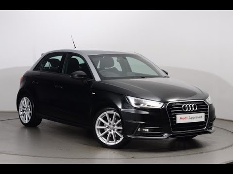 GJ17CJX AUDI A1 SPORTBACK TFSI S LINE BLACK 2017, Nottingham Audi