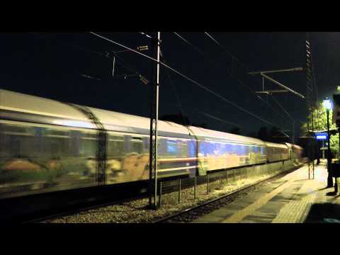 Night train from Athens to Thessaloniki with Sleeping carriages....