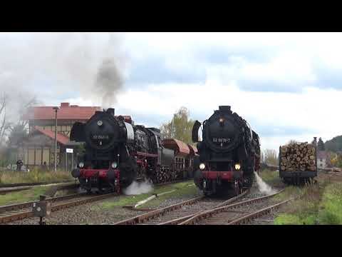 20 Jahre Plandampf im Werratal mit 41 1144, 52 1360 und 52 8079 (Tag 1/3)