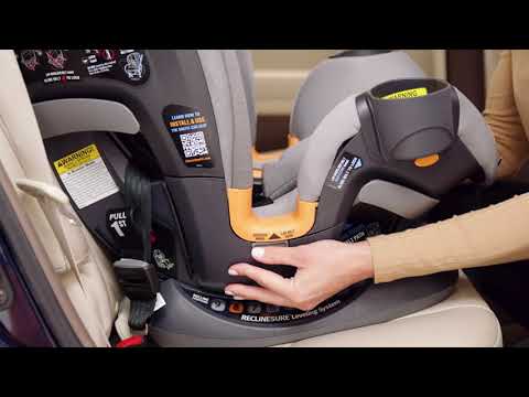 Chicco OneFit All-in-One Car Seat- Installing with LATCH: Forward-Facing