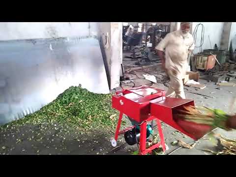 Single phase mini chaff cutter