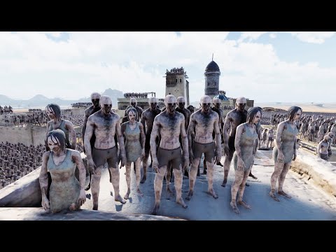 1,000,000 EVIL ZOMBIES VS ALL - UEBS 2 - Ultimate Epic Battle Simulator 2
