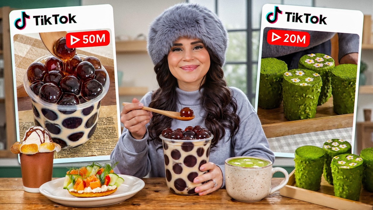 I Tested The Most SATISFYING TikTok Treats Recipes!